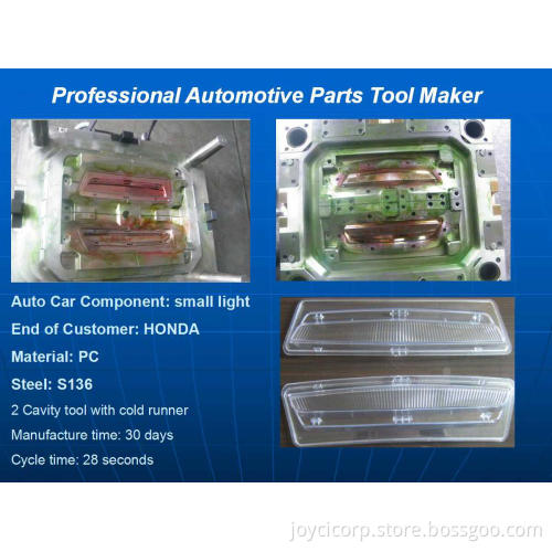 High-end Auto Parts Mould Plastic Injection Mold making in China for Nissan Auto Parts